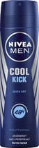 Deodorant Spray Men Cool Kick Nivea (200 ml)