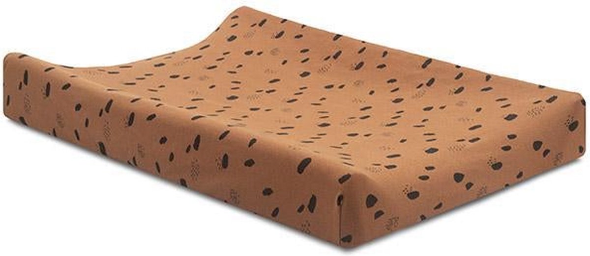 Jollein Housse De Matelas à Langer Jersey Bloom Multicolore 50x70cm - Douce Et Pratique