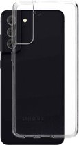 Mobiparts Classic TPU Case Samsung Galaxy S21 FE (2022) Doorzichtig Transparant hoesje