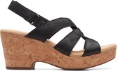 Clarks - Dames schoenen - Giselle Beach - D - Zwart - maat 7,5