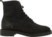 G-Star Raw Vacum Ii Hgh Dnm W Veterboots - Laarzen Met Veters - Dames - Zwart - Maat 38