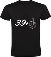 40 ans T-shirt homme | anniversaire | fête | drôle | cadeau | Noir