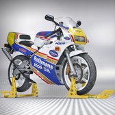 Datona® - Set de Datona MotoGP Paddock - Suzuki - Jaune - Universel - Convient pour un usage intensif