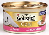 Gourmet gold fijne mousse rund (24X85 GR)
