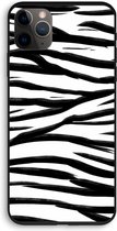 CaseCompany® - iPhone 11 Pro hoesje - Zebra pattern - 100% Biologisch Afbreekbaar - Duurzaam - Biodegradable Soft Case - Milieuvriendelijke Print op Achterkant - Zwarte Zijkanten - Beschermin