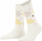 Burlington Covent Garden Damessok 22188 - Ivoor 2048 offwhite-neon red Dames - 36-41