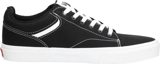 Vans Seldan Heren Sneakers - (Canvas) Black/White - Maat 47