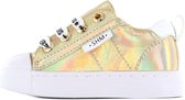 Sneakers | Meisjes | GOLD MIRROR | Leer | Shoesme | Maat 35