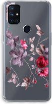 Case Company® - OnePlus Nord N10 5G hoesje - Mooie bloemen - Soft Case / Cover - Bescherming aan alle Kanten - Zijkanten Transparant - Bescherming Over de Schermrand - Back Cover