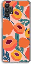 CaseCompany® - Galaxy A32 5G hoesje - Perzik - Soft Case / Cover - Bescherming aan alle Kanten - Zijkanten Transparant - Bescherming Over de Schermrand - Back Cover