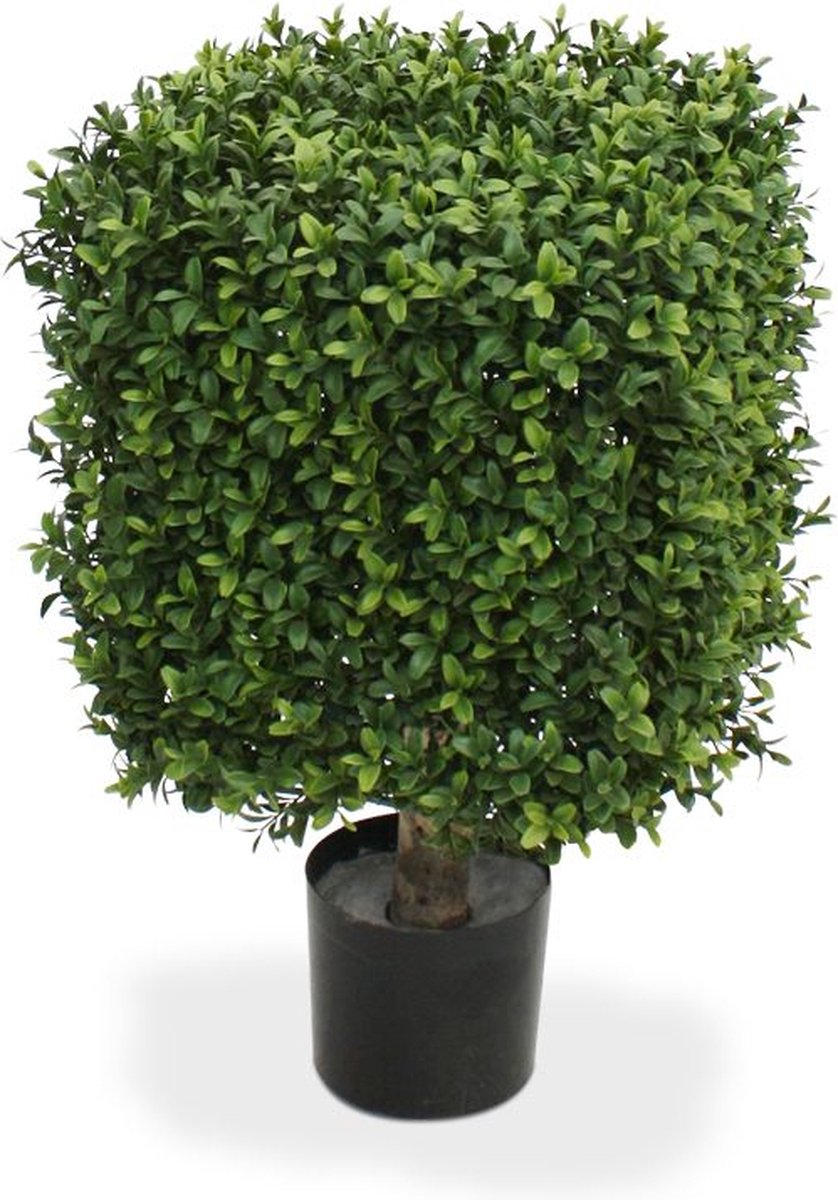 Kunst Buxus vierkant 30cm - UV bestendig