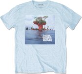 Gorillaz Heren Tshirt -S- Plastic Beach Blauw