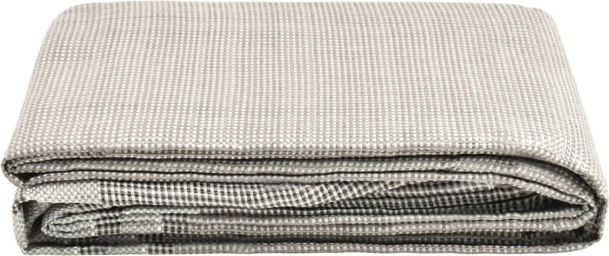 Decoways - Tenttapijt 250x250 cm donkergrijs