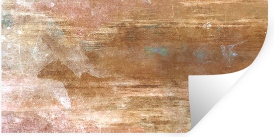 Foto: Muurstickers sticker folie roest metaal platen 80x40 cm plakfolie muurstickers kinderkamer zelfklevend behang zelfklevend behangpapier stickerfolie