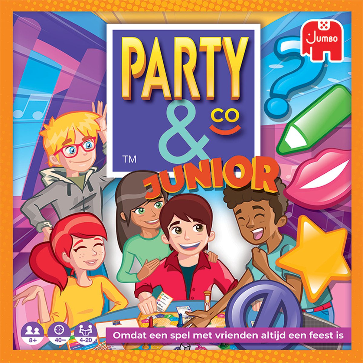 Begroeten barst zegevierend Jumbo Party & Co Junior - Bordspel | Games | bol.com