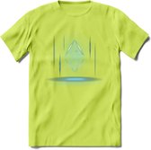 Ethereum Holo - Crypto T-Shirt Kleding Cadeau | Dames / Heren / Unisex | Bitcoin / Ethereum shirt | Grappig Verjaardag kado | BTC Tshirt Met Print | - Groen - XXL