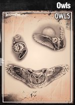 Wiser's Airbrush TattooPro Stencil – Owls