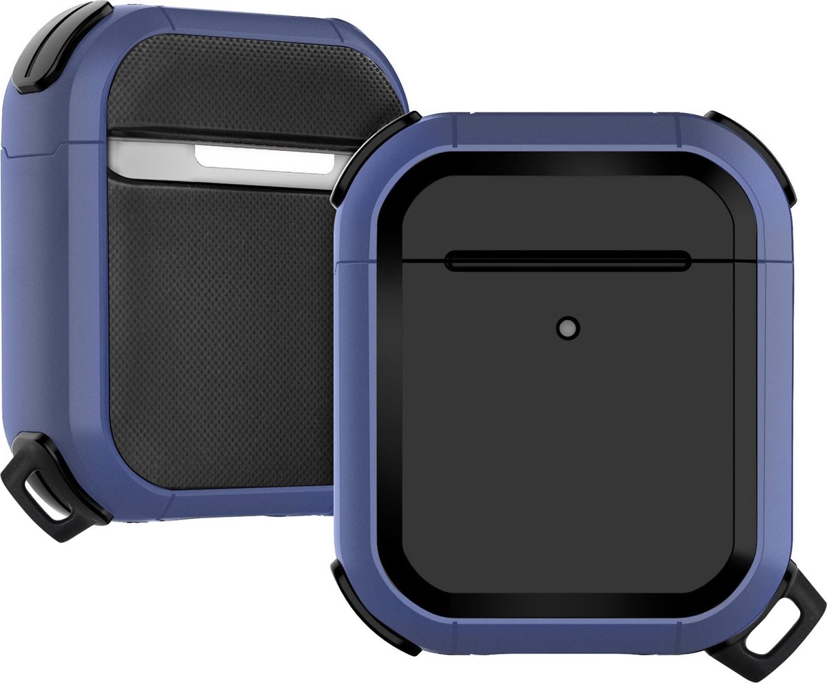 Xccess Armor Hard Kunststof Hoesje voor Apple AirPods 2 - Blauw