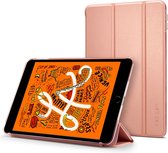 Spigen Smart Fold Bookcase iPad mini (2019) / iPad Mini 4 tablethoes -  Rosé Goud