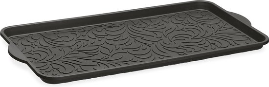 Navaris 3x afdruipbak met rand voor schoenen - 60 x 40 x 2,8 cm