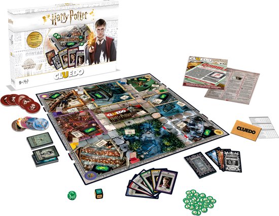 Thumbnail van een extra afbeelding van het spel Winning Moves 3660 bordspel Harry Potter Board game Oorlog