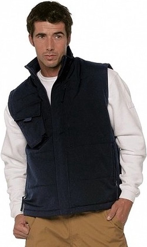 Gilet casual outdoor work noir pour homme Vetements outdoor travail Gilets. bol