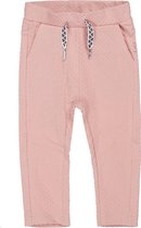 Dirkje baby meisjes joggingbroek waffelstof Old Pink