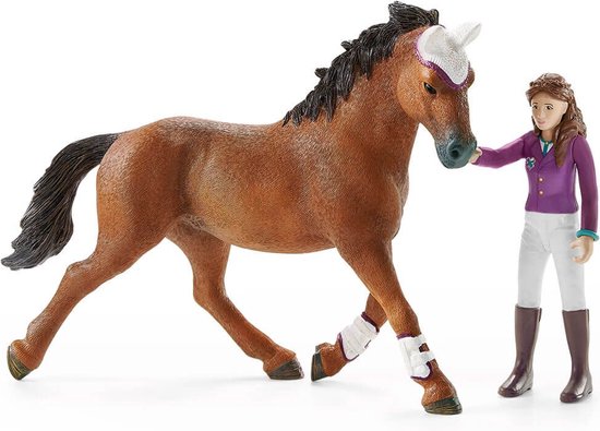 SCHLEICH 42440 Horse Club - Friendship Competition - Toy Set - Children's Toys for Boys and Girls - 5 to 12 years - 26 Parts : Schleich