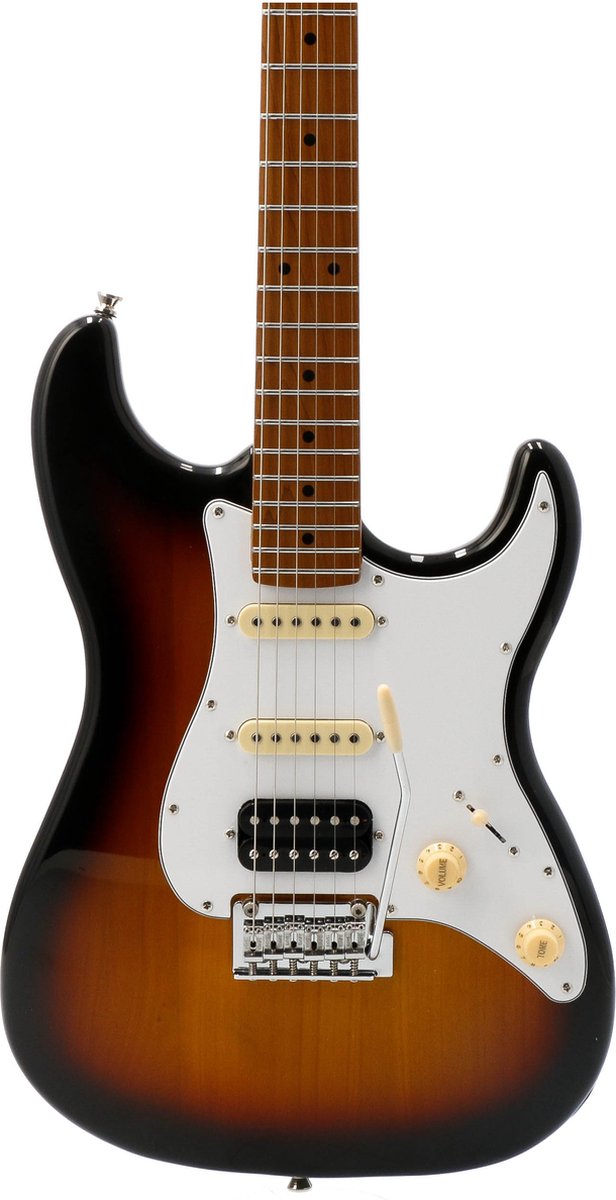 Fazley FST118 Black guitare électrique + ampli + câble