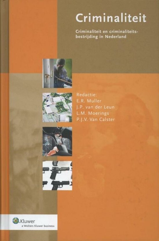 Criminaliteit en criminaliteitsbestrijding in Nederland - cover
