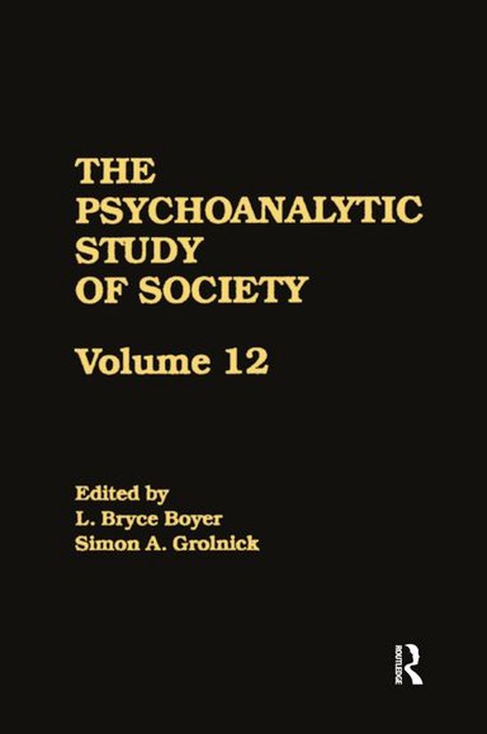 The Psychoanalytic Study of Society, V. 12 - cover