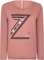 Zoso T-shirt Demi 216 Winter Rose Dames Maat - XXL