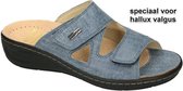 Fidelio Hallux -Dames -  blauw - slippers & muiltjes - maat 40