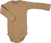 Lodger Baby Overslagromper Lange Mouw - Maat 68 - Ciumbelle - Overslagromper - Katoen - Unisex - Okergeel