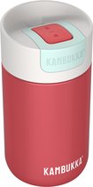 Kambukka Olympus Thermosbeker 300 ml - makkelijk reinigen - lekvrije Koffiebeker - RVS - Cherry Cake