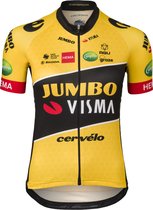 AGU Replica Fietsshirt Team Jumbo-Visma Dames - Geel - S