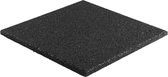 Bol.com Rubber terrastegel zwart | 5 stuks | Per 08 m² | 40x40x25cm aanbieding