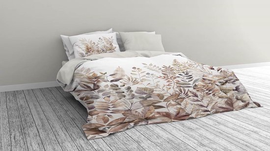 Snoozing Spring Branch Flanel Dekbedovertrek Lits Jumeaux 240x200 220 Cm 2 Kussenslopen 60x70 Groen 729471386