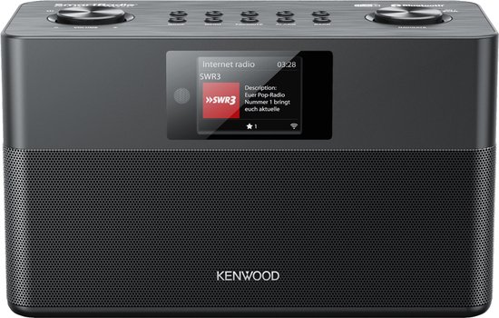 Kenwood CR-ST100S - Smart Internet Radio - DAB+ -  Zwart