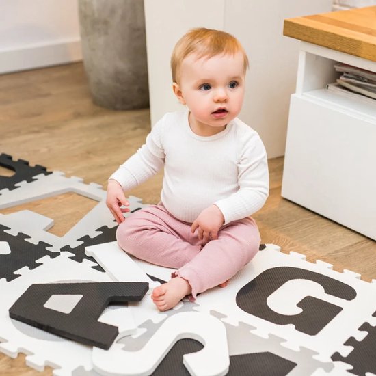 Baby Ono Letters Grijs 10 Stuks Schuimrubberen Puzzelmat 278/02 van Baby Ono — afbeelding 5