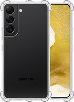 Samsung S22 Plus Hoesje Transparant Shockproof - Samsung Galaxy S22 Plus Case - Samsung S22 Plus Hoes Transparant
