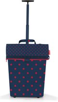 Reisenthel Trolley M Boodschappentrolley - 43L - Frame Mixed Dots Red Rood