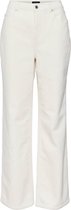 Vero Moda VMKITHY LOOSE STRAIGHT PANTS - Birch White