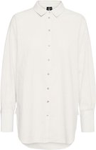 Vero Moda VMFANCY LS SHIRT - Snow White White