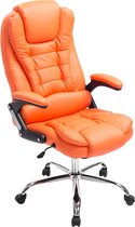 Bureaustoel Hameenkyro Kunstleer, Oranje