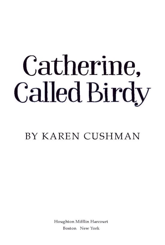 Catherine Called Birdy Ebook Karen Cushman 9780547350103 Boeken