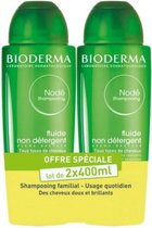 Bioderma Noda c  Non Detergent Fluid Shampoo 2x200ml