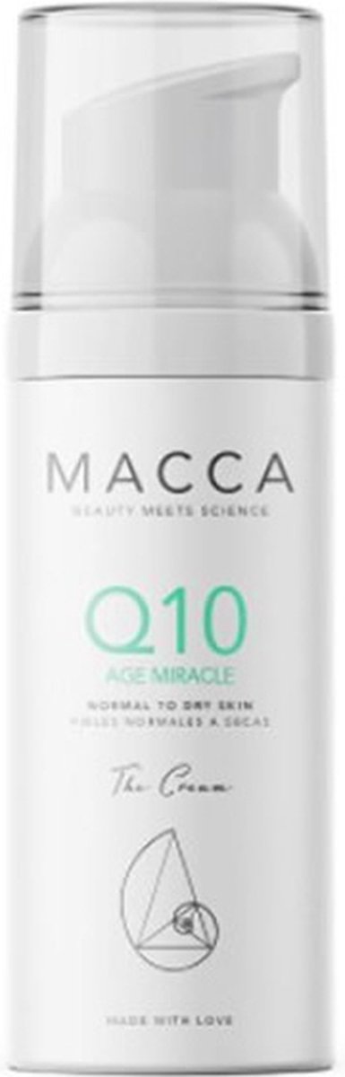 Anti-Veroudering Crème Q10 Age Miracle Macca Droge Huid (50 ml)