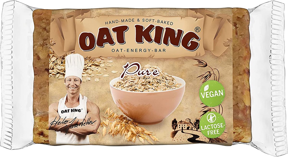 LSP Oat King Energy Bar (10x90g) Pure - Repen - Energie repen