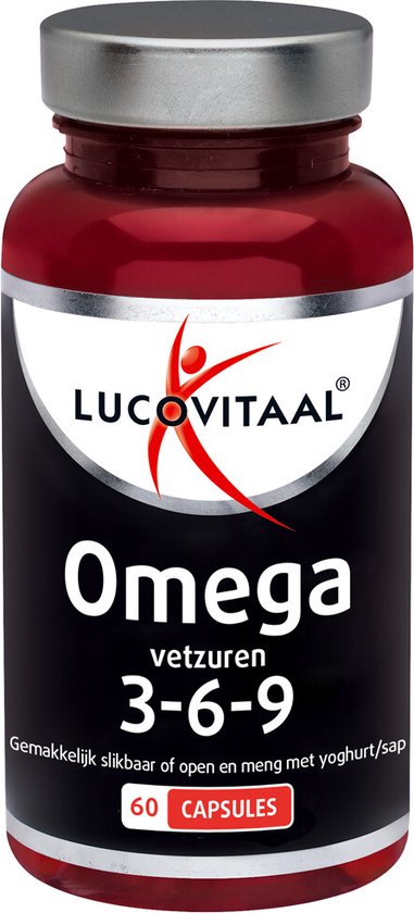 Lucovitaal - Omega 3-6-9 X-tra - 60 - Visolie - Voedingssupplementen bol.com